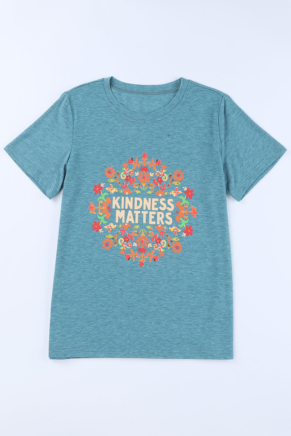 KINDNESS MATTERS Flower Graphic Tee-Jewearrings