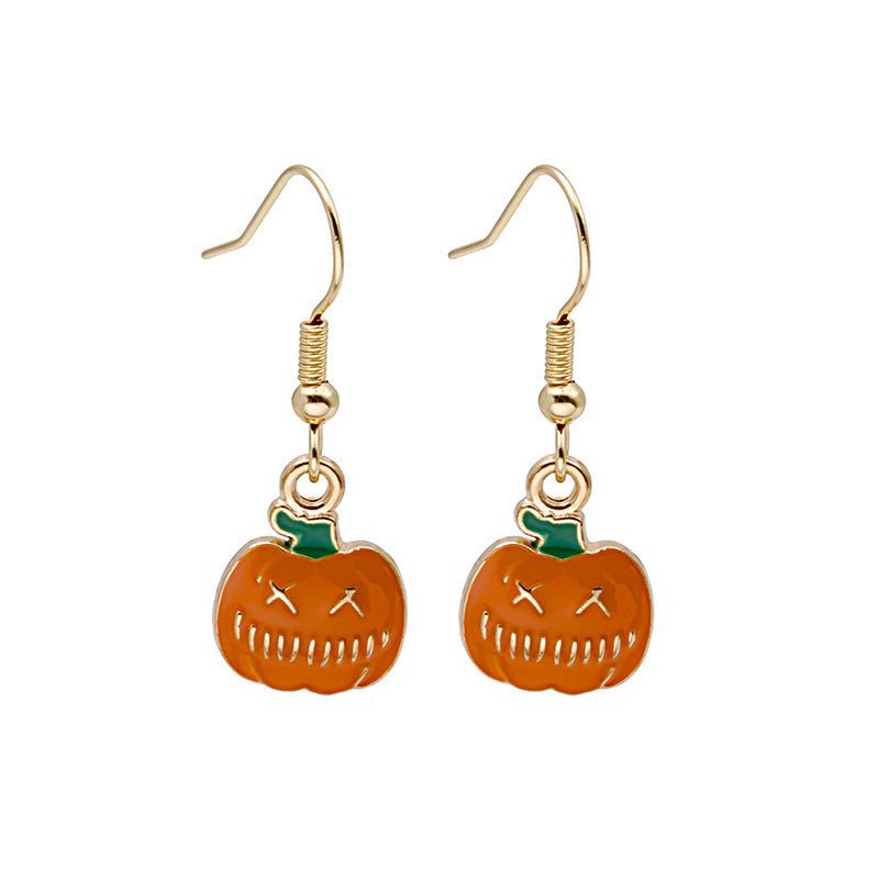 Christmas Series Resin Acrylic Sheet Halloween Series Earrings-Jewearrings