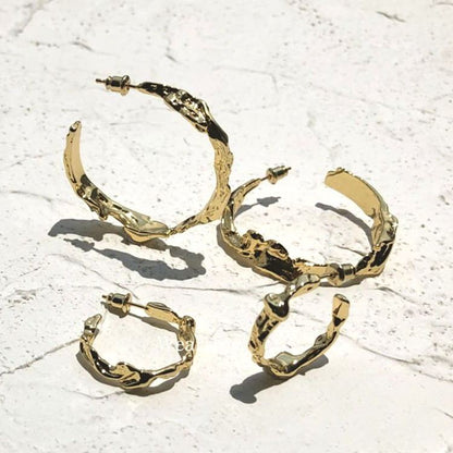 Circle Big Hoop Earrings for Women Party Jewelry Gift-Jewearrings