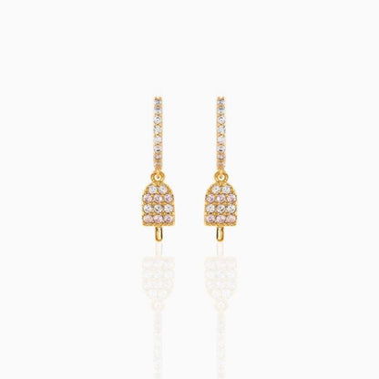 Copper Plated 18K Gold Earrings New Candy-Jewearrings