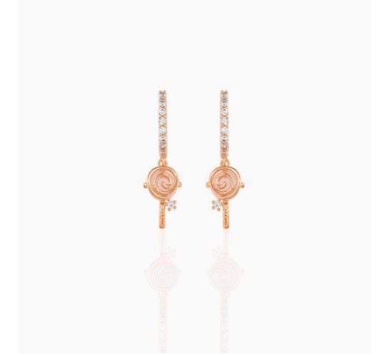 Copper Plated 18K Gold Earrings New Candy-Jewearrings