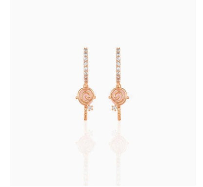 Copper Plated 18K Gold Earrings New Candy-Jewearrings