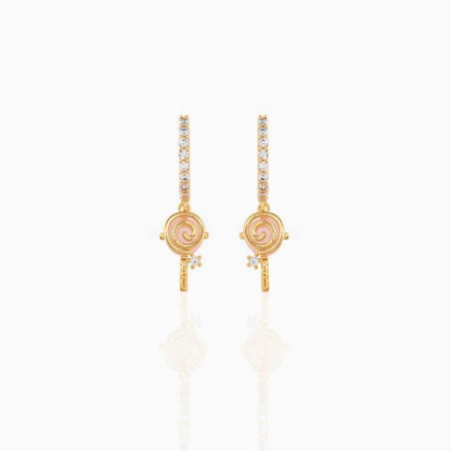 Copper Plated 18K Gold Earrings New Candy-Jewearrings