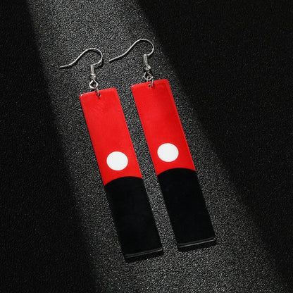 Cos Props Acrylic Earrings-Jewearrings