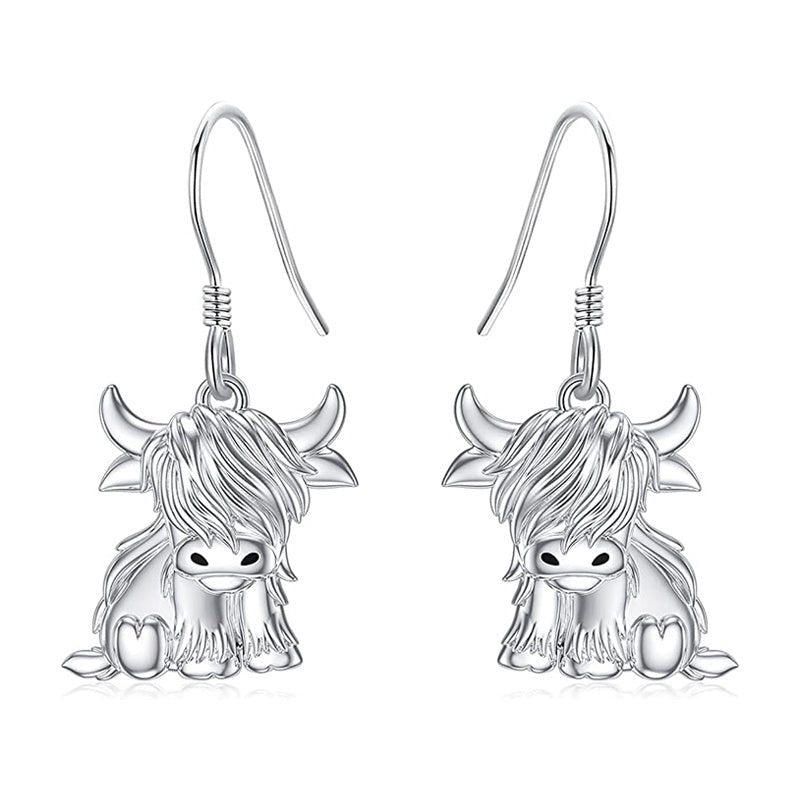 Cow Earrings - Dangle Drop-Jewearrings