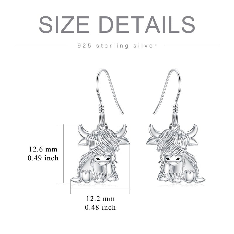 Cow Earrings - Dangle Drop-Jewearrings