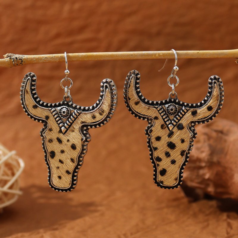 Cow Earrings - Retro Fashion-Jewearrings