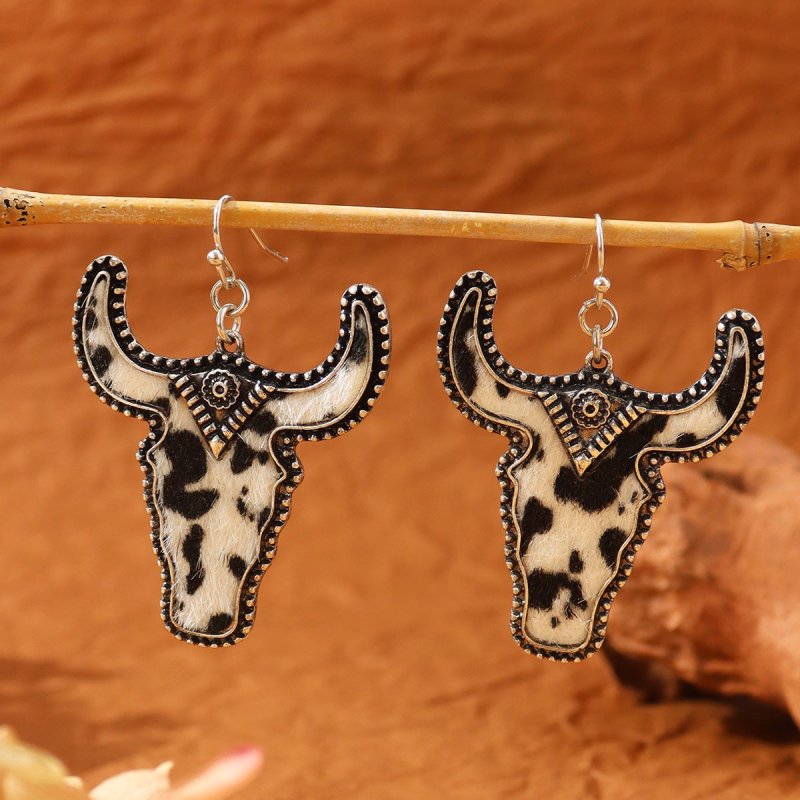 Cow Earrings - Retro Fashion-Jewearrings