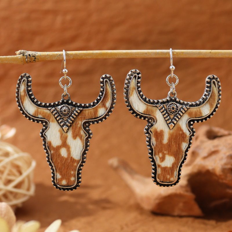 Cow Earrings - Retro Fashion-Jewearrings