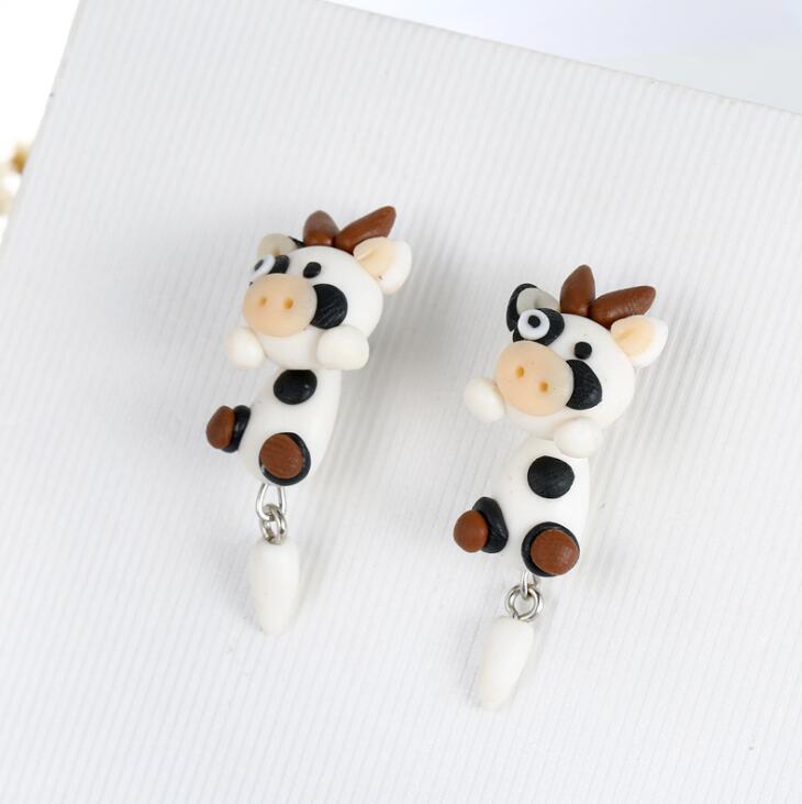 Cow Earrings - Simple and Elegant-Jewearrings