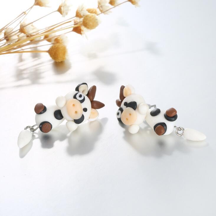 Cow Earrings - Simple and Elegant-Jewearrings