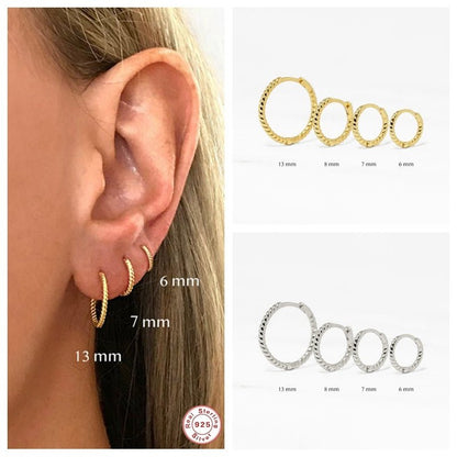 Creative Personality Circle Gold-plated Earrings-Jewearrings