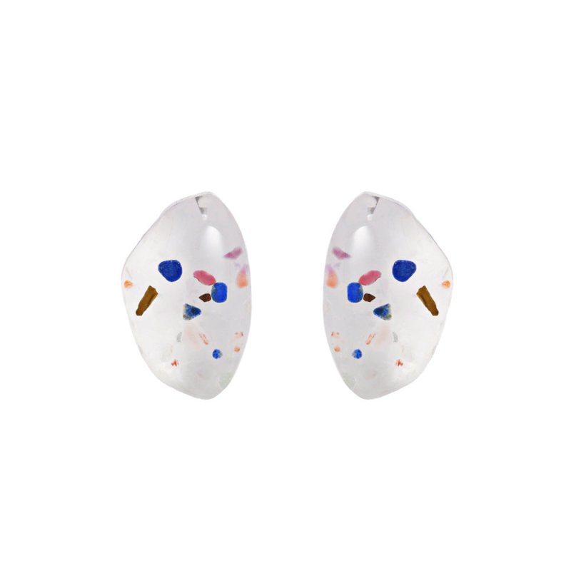 Creative Transparent Organic Acrylic Earrings-Jewearrings