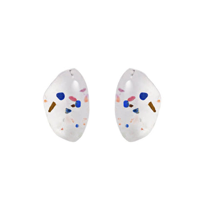 Creative Transparent Organic Acrylic Earrings-Jewearrings