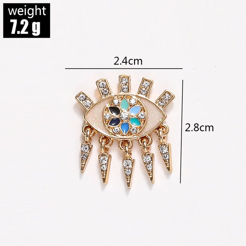 Cross-border New Earrings Fashion Diamond Dripping Oil-Jewearrings