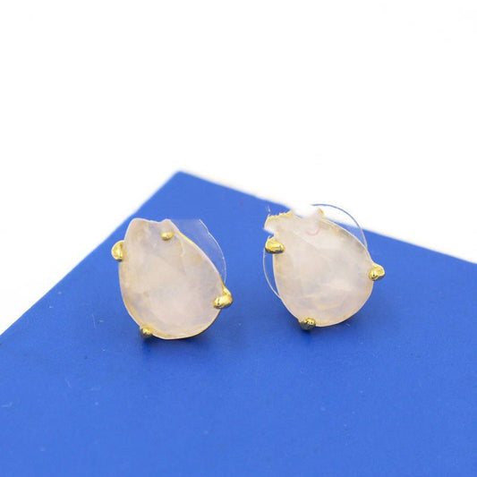 Crystal Faceted Drop Earrings Popular Simple Women's Fashion-Jewearrings