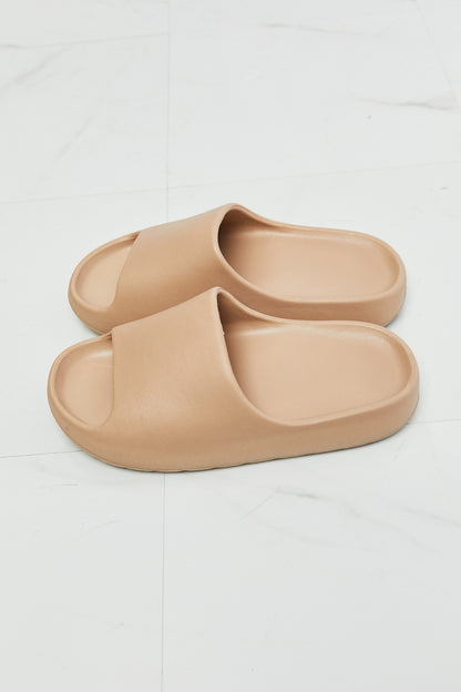 NOOK JOI In My Comfort Zone Slides in Beige-Jewearrings