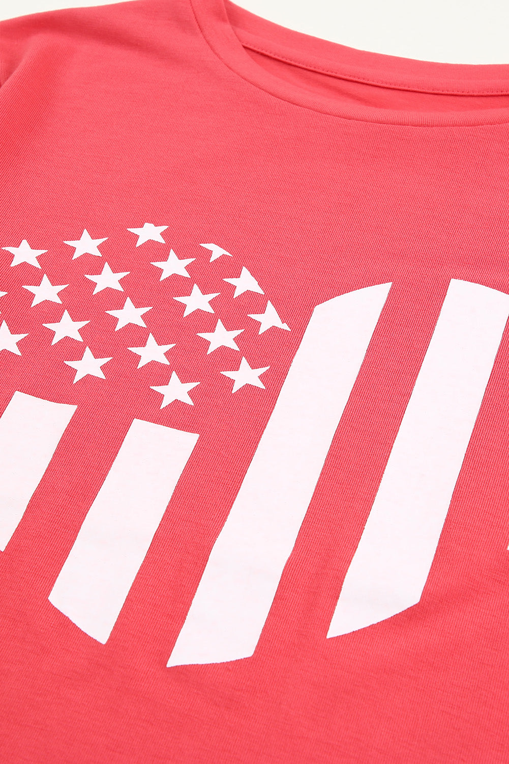 Stars and Stripes Graphic Tee Shirt-Jewearrings