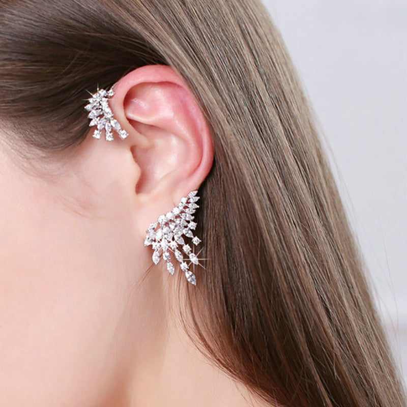 Earrings Long Ear Bone Clip Trendy Net Red Ear Hook-Jewearrings