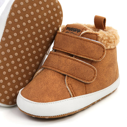 Fuzzy Velcro Kid Sneakers-Jewearrings