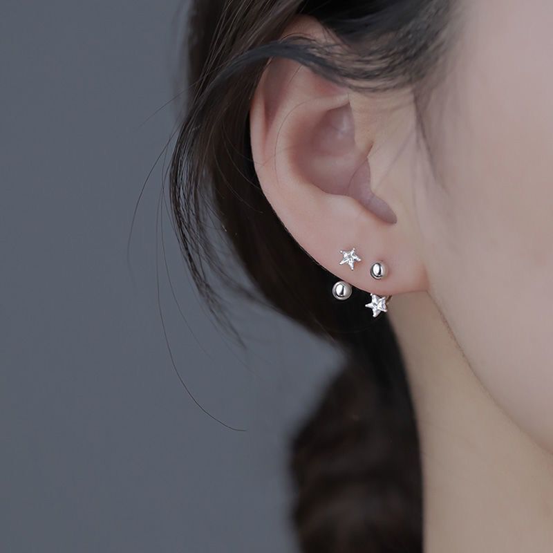 Geometric cross earrings-Jewearrings