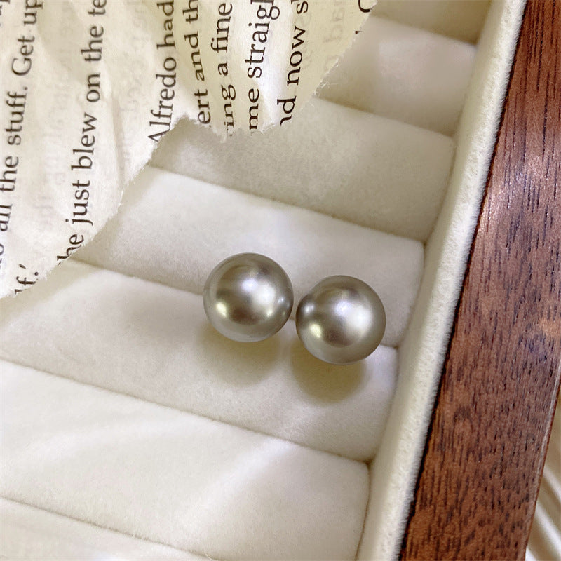 Women's S925 Sterling Silver Pearl Earrings-Jewearrings