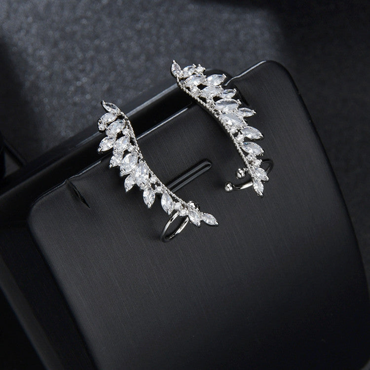 Ear Clip Korean Temperament Atmosphere Ear Bone Clip Earrings-Jewearrings