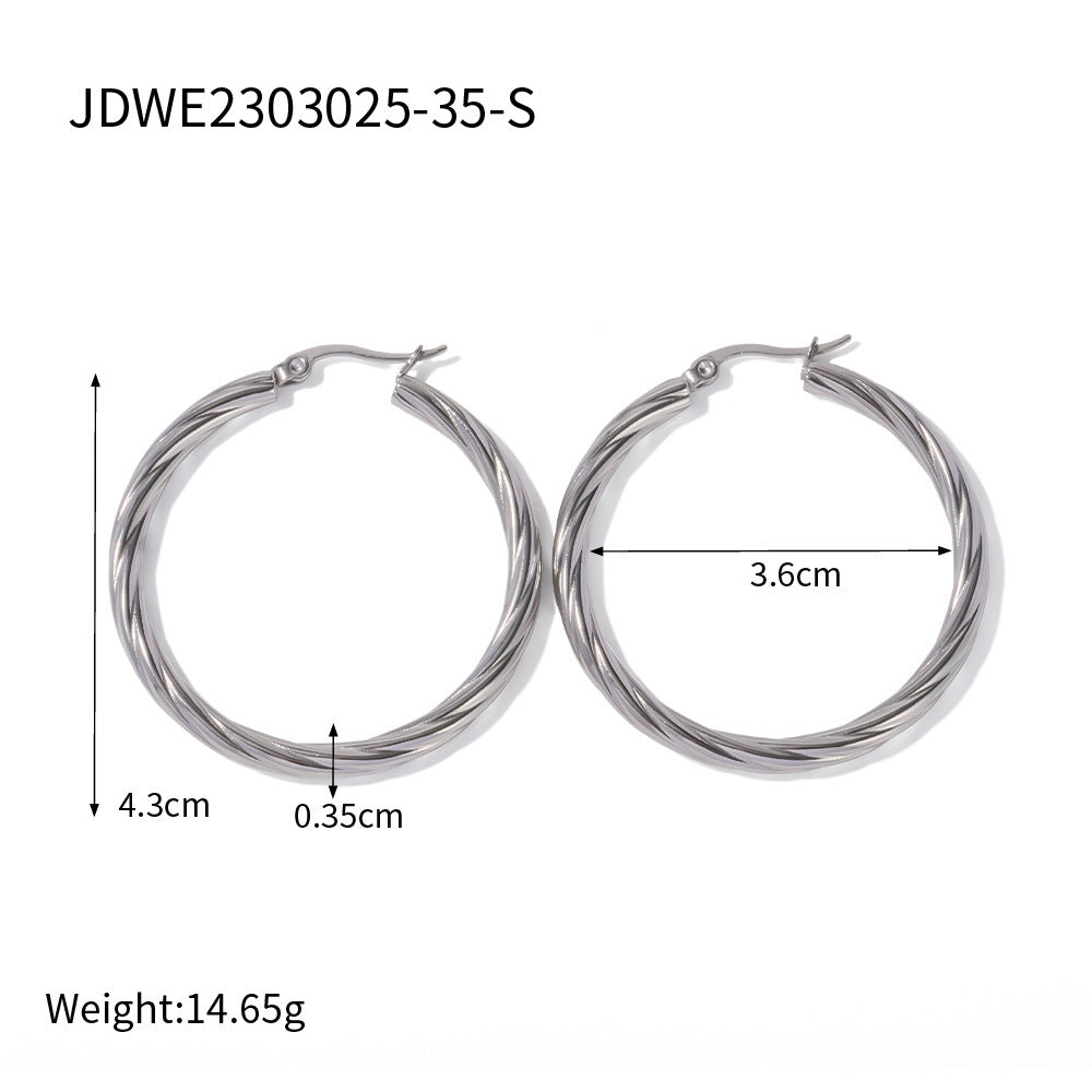 Zephy Hoop Earrings-Jewearrings