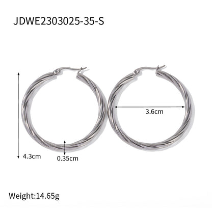 Zephy Hoop Earrings-Jewearrings