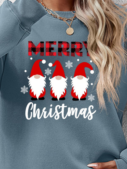 MERRY CHRISTMAS Long Sleeve Sweatshirt-Jewearrings