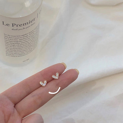 Love Earrings Ear Bone Ear Clip Exquisite Female Simple Temperament-Jewearrings