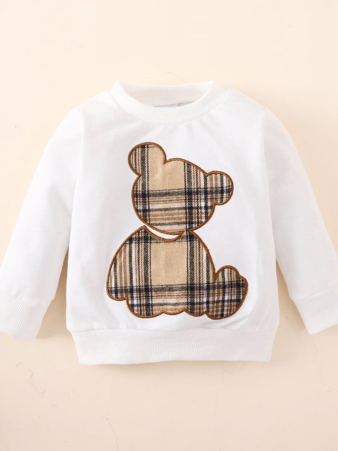 Baby Bear Graphic Sweatshirt and Joggers Set-Jewearrings