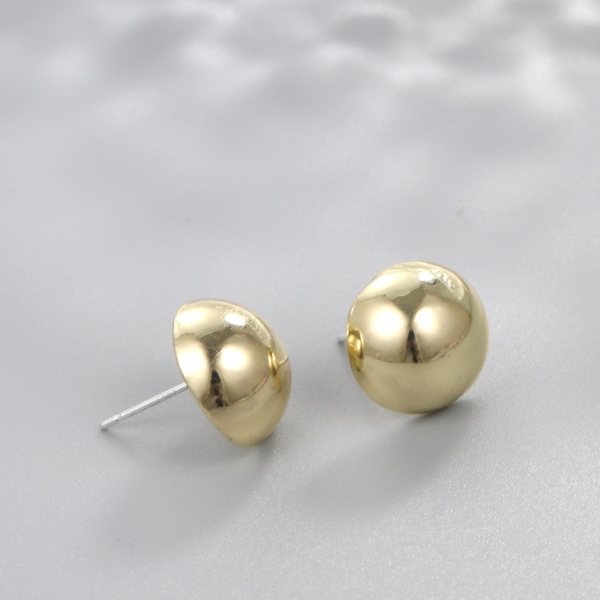 High-grade Alloy Hollow Simple Stylish Water Drop Stud Earrings-Jewearrings