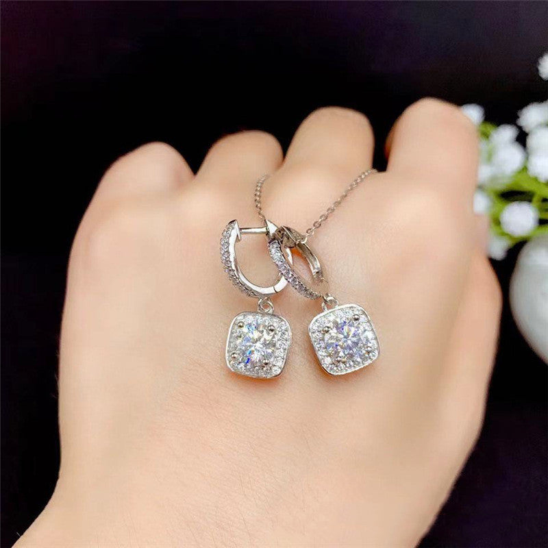 Women's Fashion Personality Moissanite Stud Earrings-Jewearrings