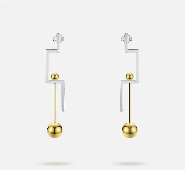 Dazzle Dancefloors with 18K Gold Plated Disco Ball Earrings-Jewearrings