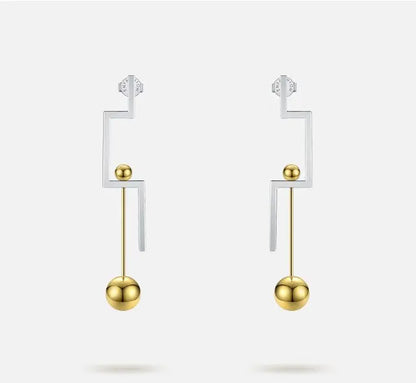 Dazzle Dancefloors with 18K Gold Plated Disco Ball Earrings-Jewearrings