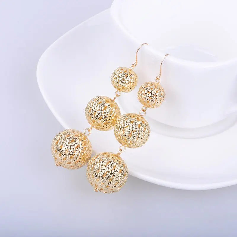 Dazzling Disco Ball Earrings ✨ Shine Like a Diamond-Jewearrings