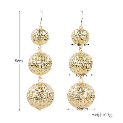 Dazzling Disco Ball Earrings ✨ Shine Like a Diamond-Jewearrings