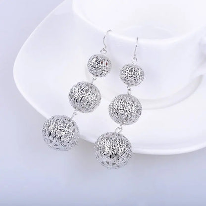 Dazzling Disco Ball Earrings ✨ Shine Like a Diamond-Jewearrings