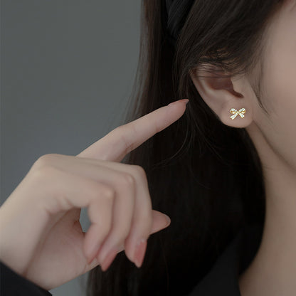 S925 Silver Korean Style Summer Women's Cute Earrings-Jewearrings