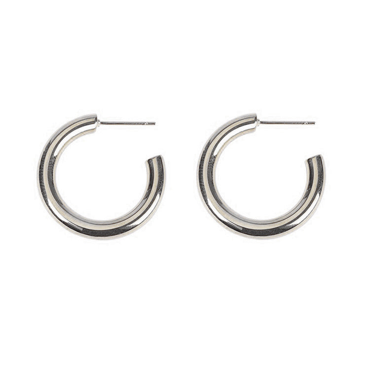 Minimalist C Circle European And American Hoop Wind Ins Super Fire Earrings-Jewearrings