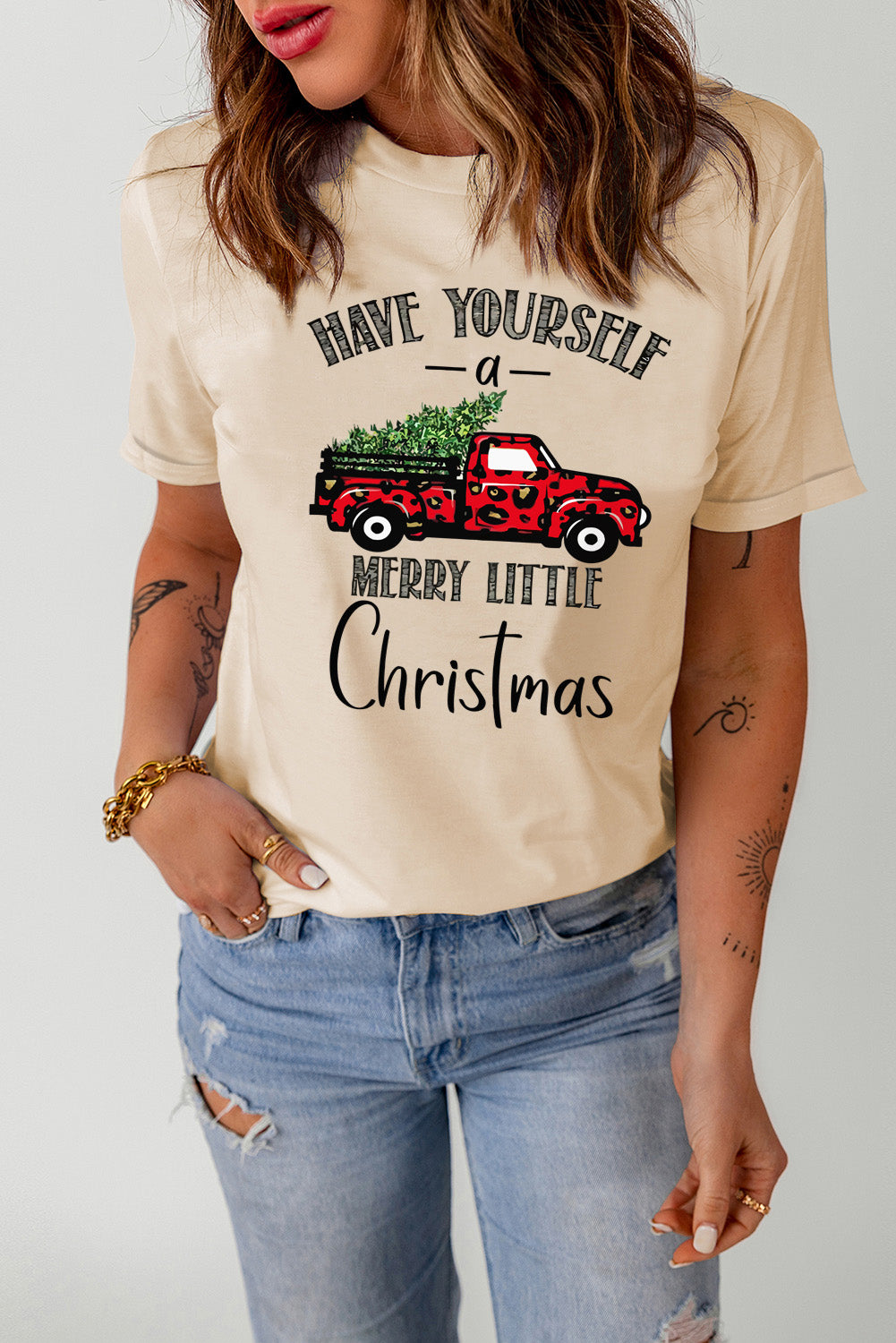 HAVE YOURSELF A MERRY LITTLE CHRISTMAS Short Sleeve T-Shirt-Jewearrings