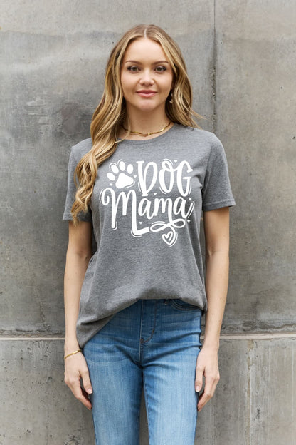 Simply Love Simply Love Full Size DOG MAMA Graphic Cotton T-Shirt-Jewearrings