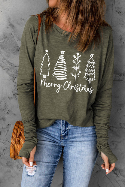 MERRY CHRISTMAS Graphic T-Shirt-Jewearrings