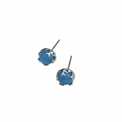 S925 Sterling Silver Colorful Zircon Earrings For Women-Jewearrings