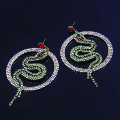 Diamond hoop earrings-Jewearrings