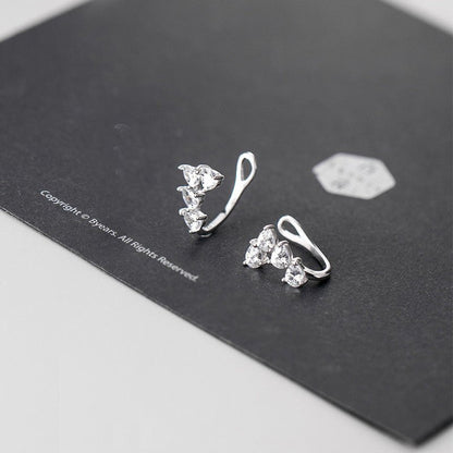 Diamond-shaped drop earrings-Jewearrings