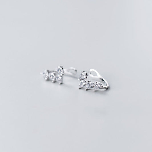 Diamond-shaped drop earrings-Jewearrings