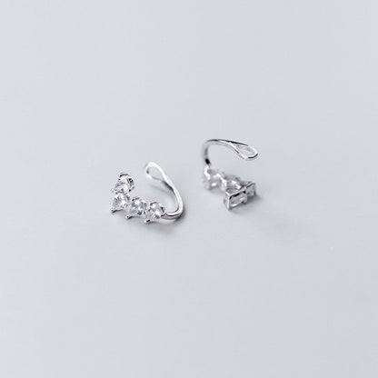 Diamond-shaped drop earrings-Jewearrings