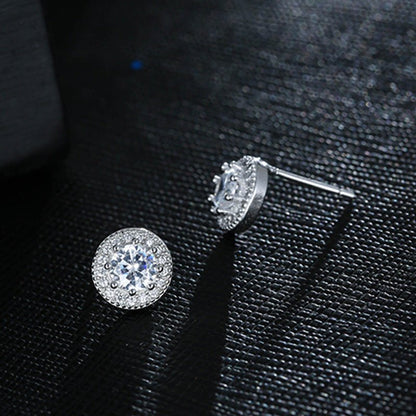 Diamond stud earrings-Jewearrings